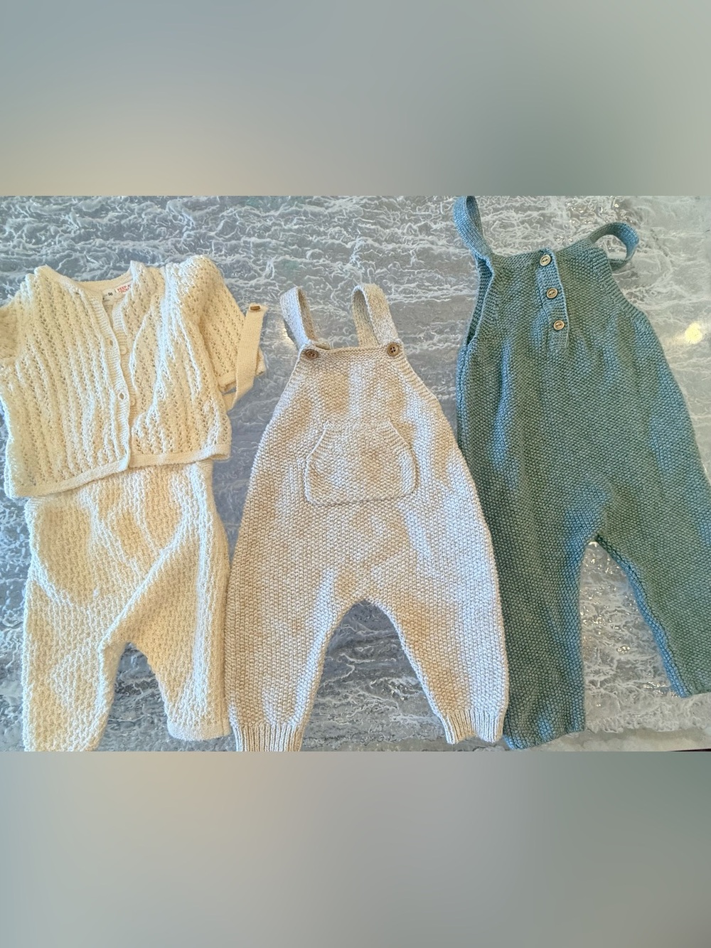 Zara Knit Baby Rompers